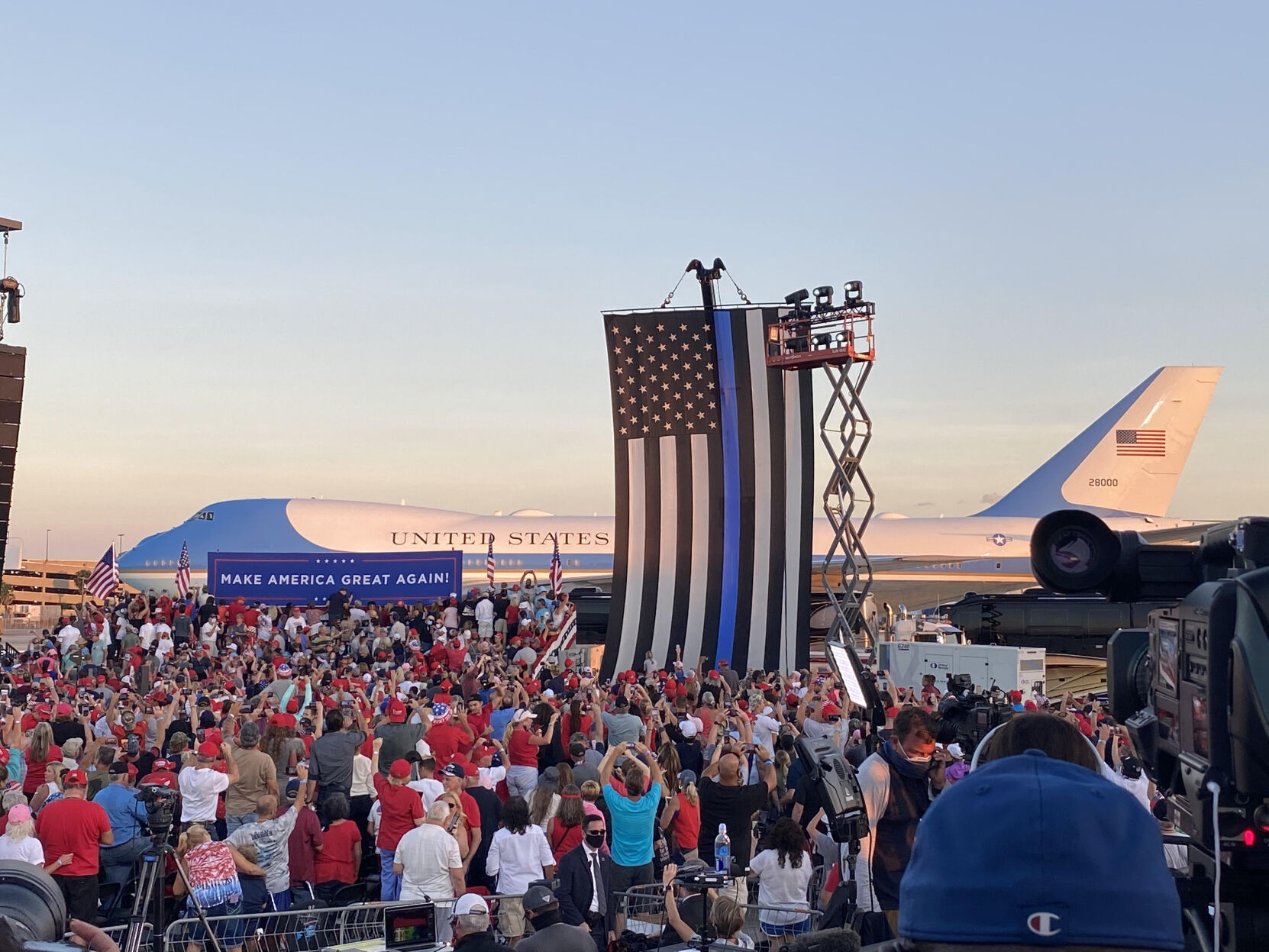 President Trumps first campagin rally since COVID-19 diagnosis